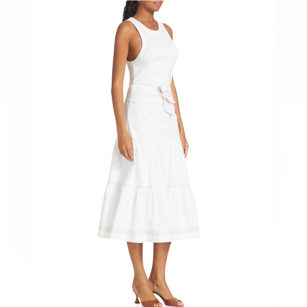 NWT Veronica beard white dress size large